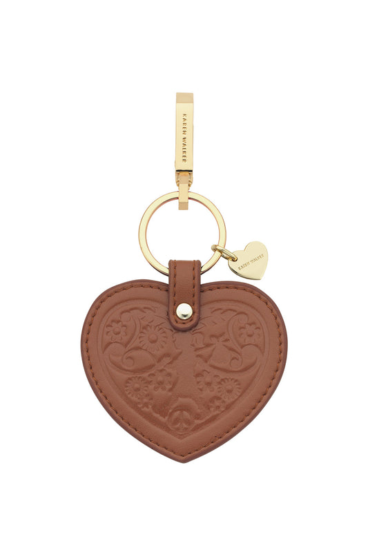 Filigree Heart Keyring