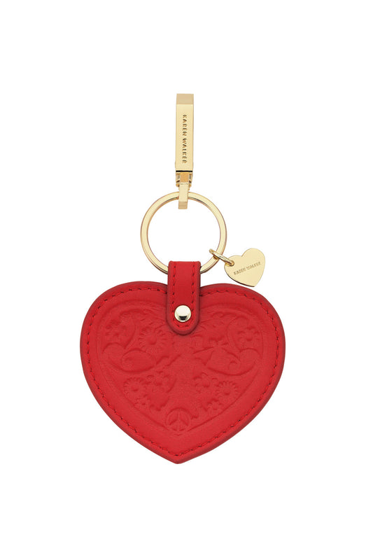 Filigree Heart Keyring