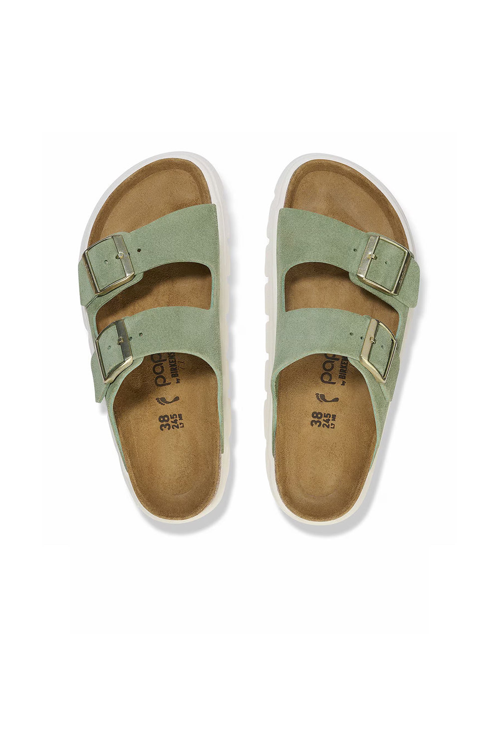 Arizona Chunky Suede Narrow Fit Green Tea