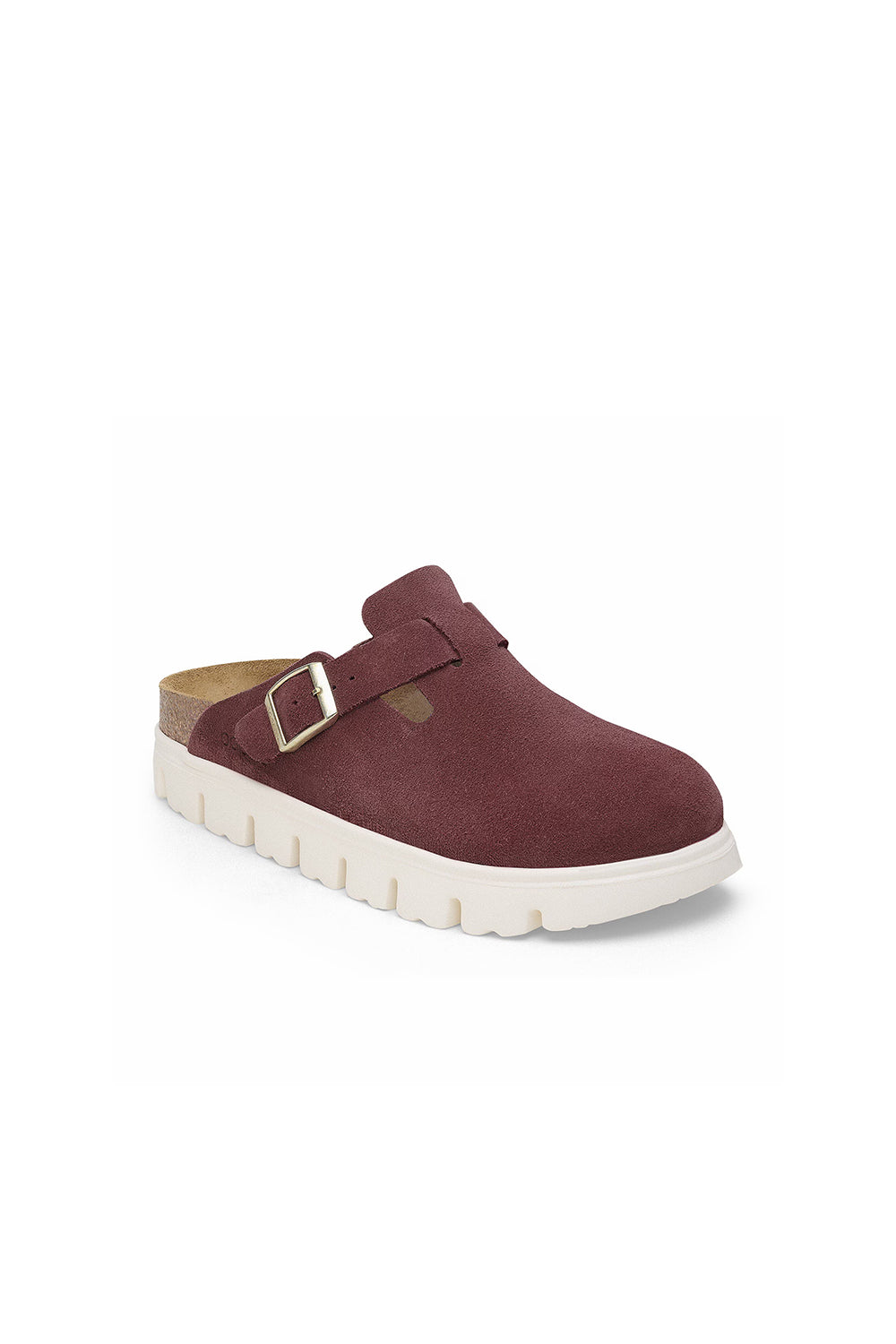 Boston Chunky Suede Narrow Fit Berry Crush