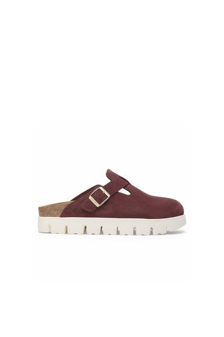 Boston Chunky Suede Narrow Fit Berry Crush