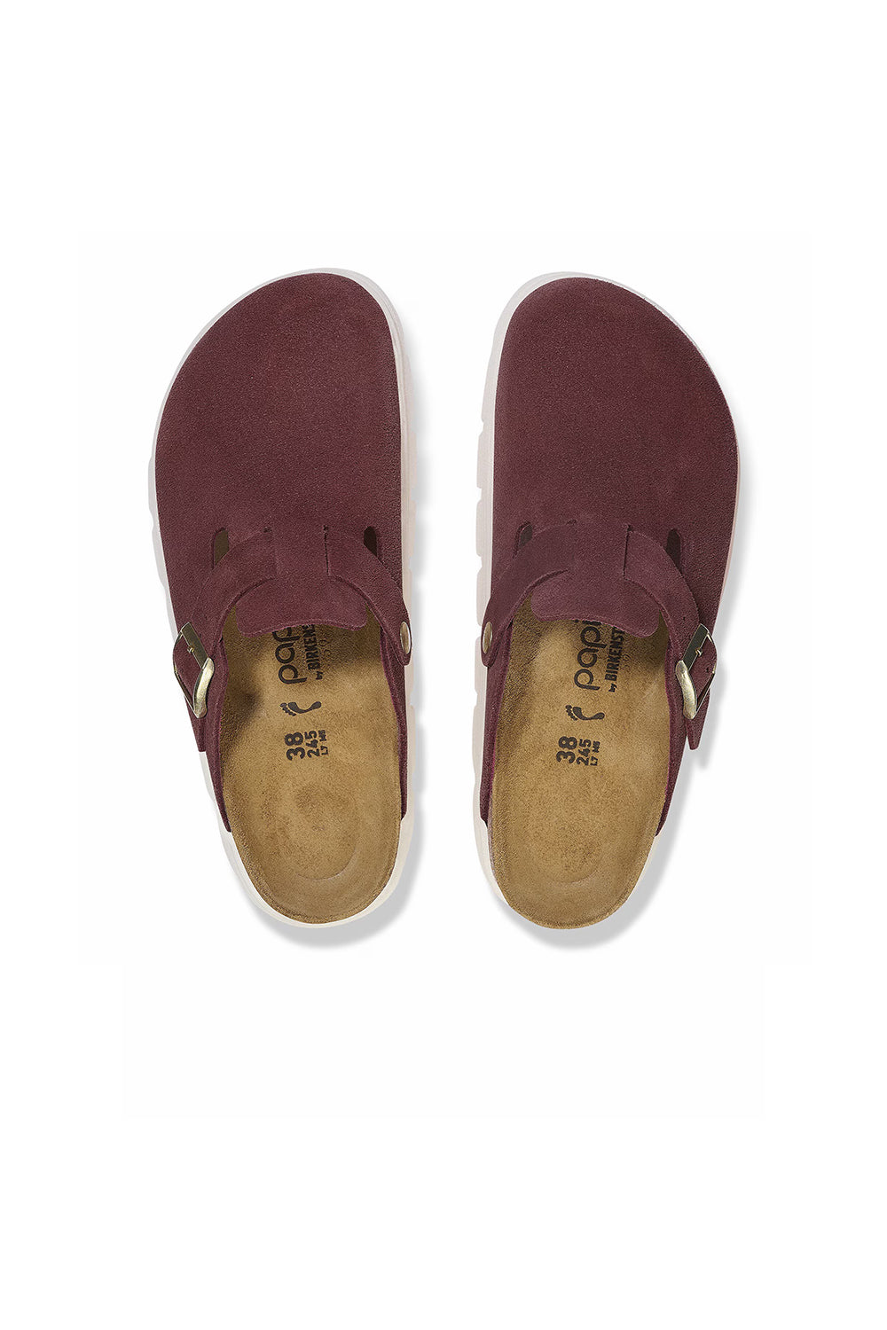 Boston Chunky Suede Narrow Fit Berry Crush