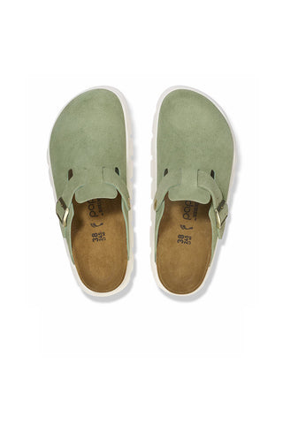 Boston Chunky Suede Narrow Fit Green Tea