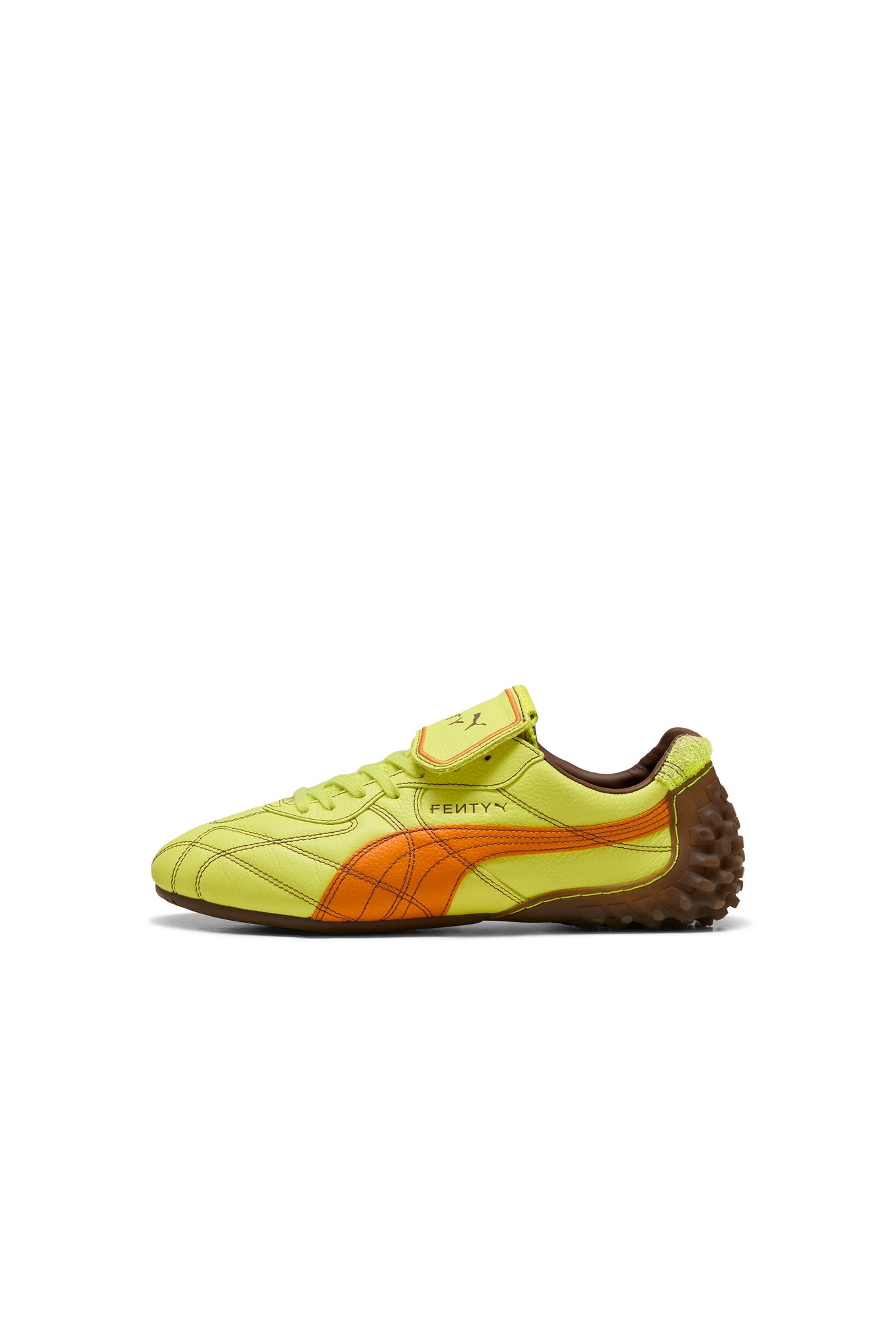 Avanti LS Stitched Sneaker Lime Sheen/Pumpkin Pie