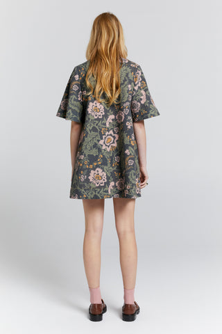 Journey Shirt Dress Black