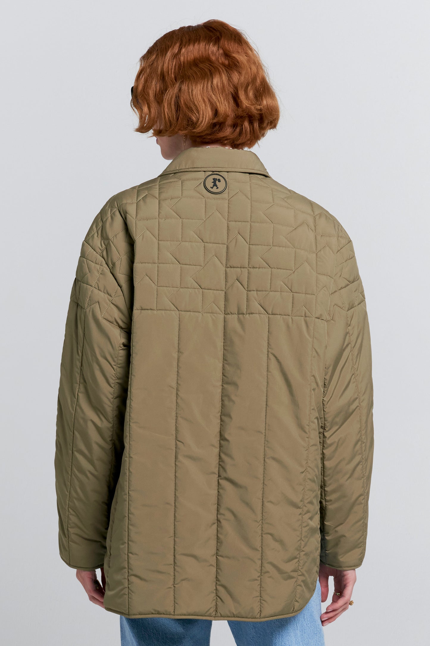 Quilted Voyager Jacket Herb Green