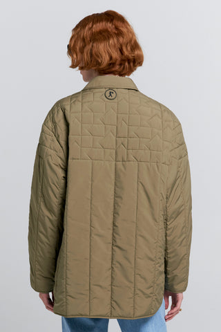 Quilted Voyager Jacket Herb Green