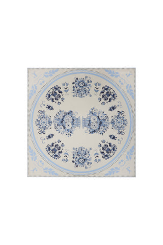 Porcelain Plate Classic Silk Scarf