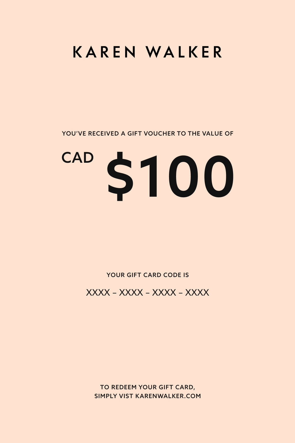 Online Gift Card (CAD)