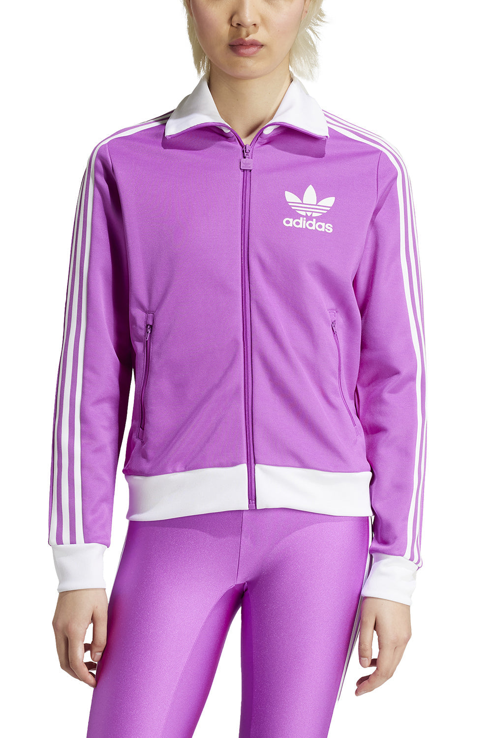 Beckenbauer Track Top Purple Burst