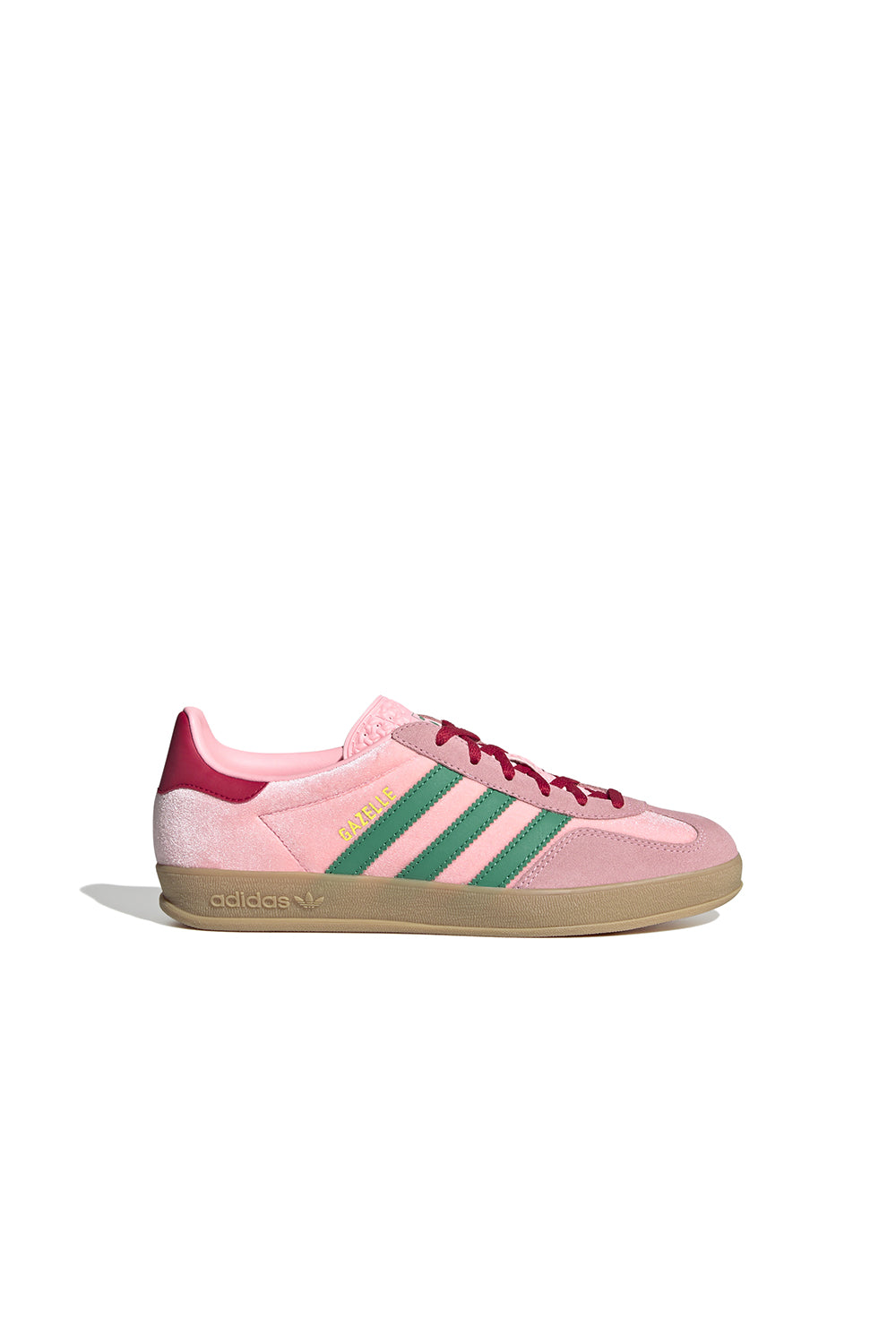 Gazelle Indoor Shoes Court Green/Glow Pink/Gum