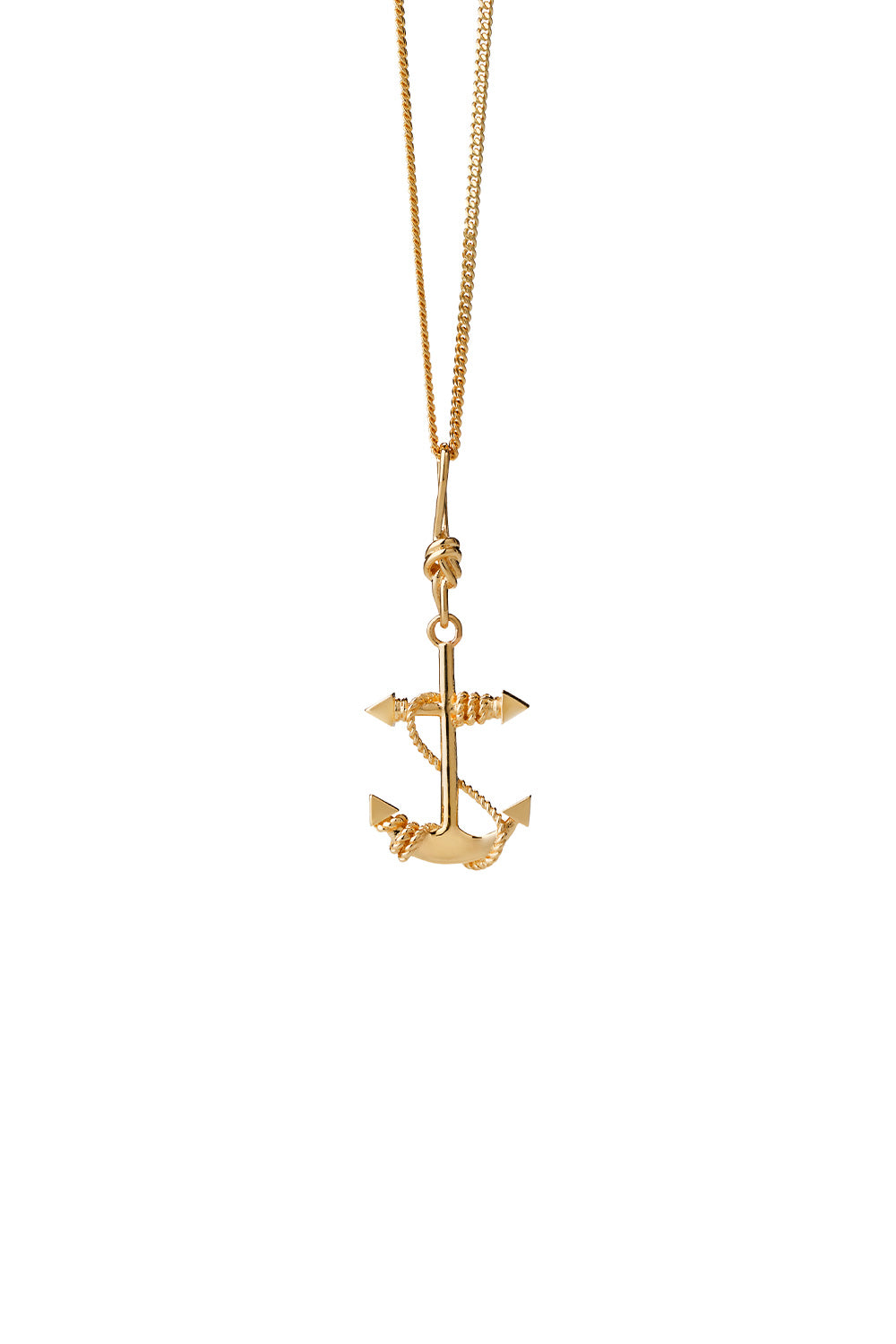 Anchor Necklace Gold