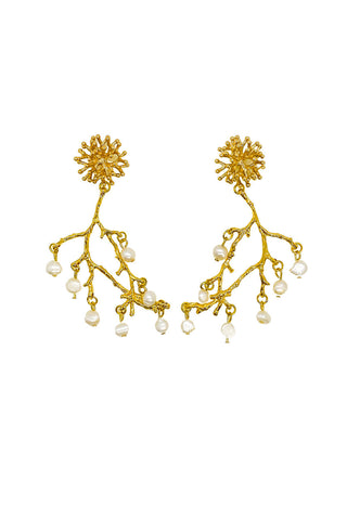 Coral Dawn Earrings