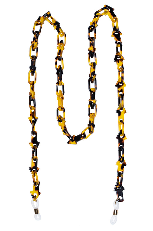 Arrow Link Eyewear Chain Crazy Tort