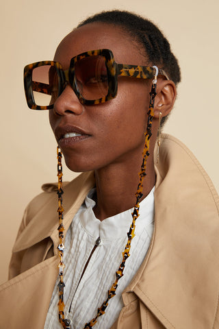 Arrow Link Eyewear Chain Crazy Tort