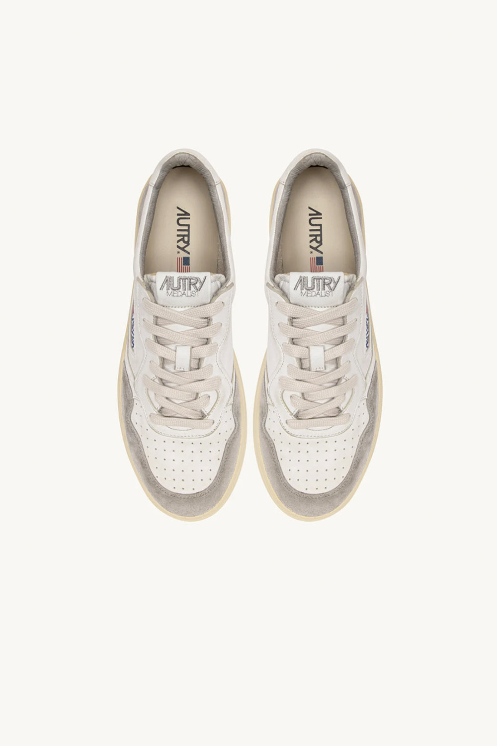 Medalist Low Sneakers White/Grey