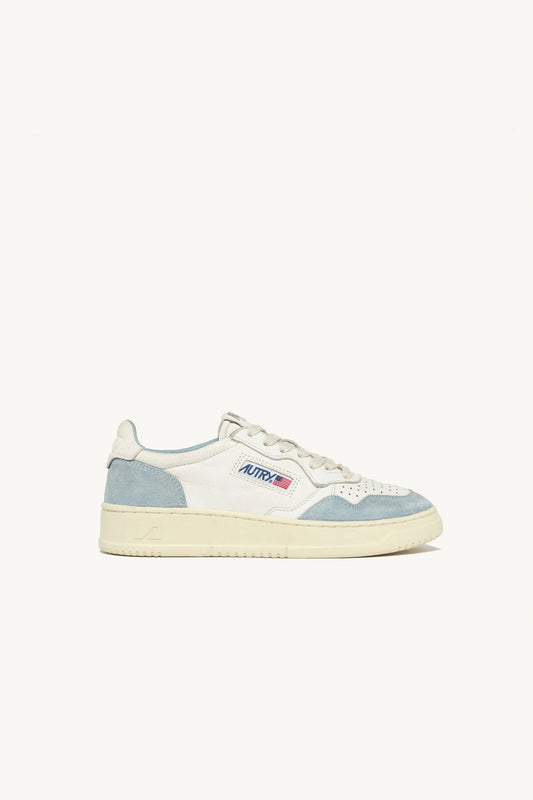 Medalist Low Sneakers White/Light Blue