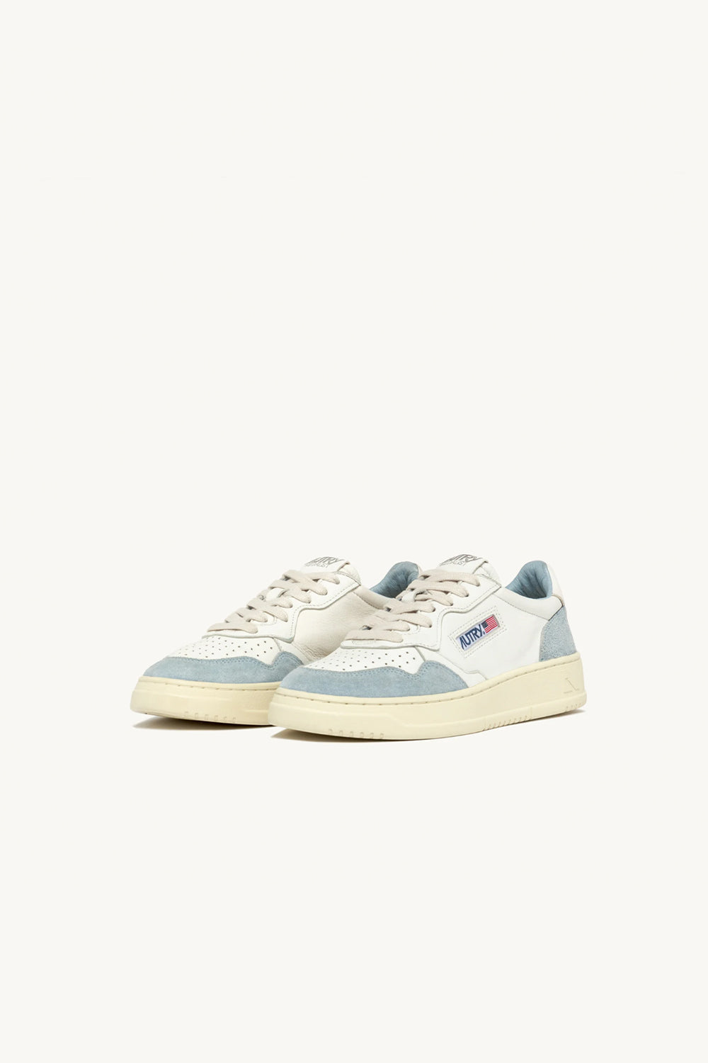 Medalist Low Sneakers White/Light Blue