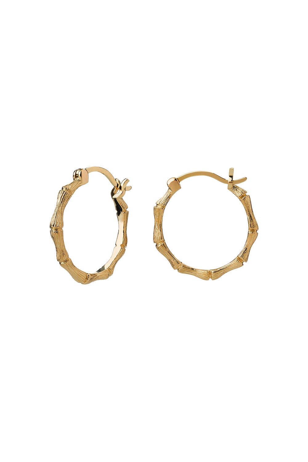 Bamboo Hoops Gold