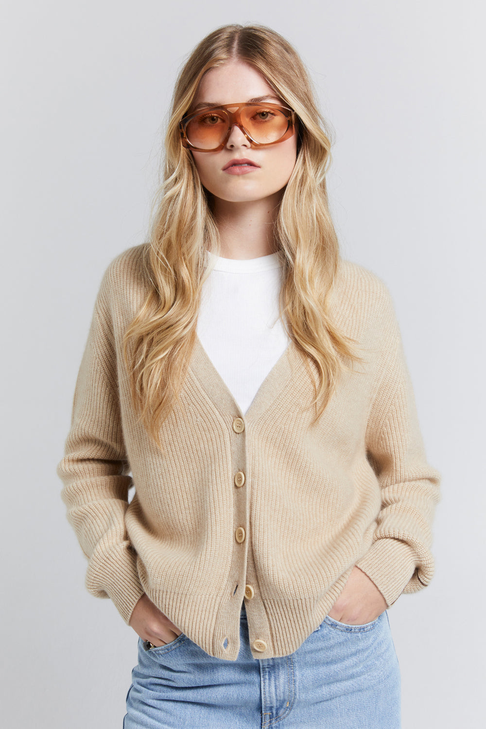 Bessie Cashmere Cardigan