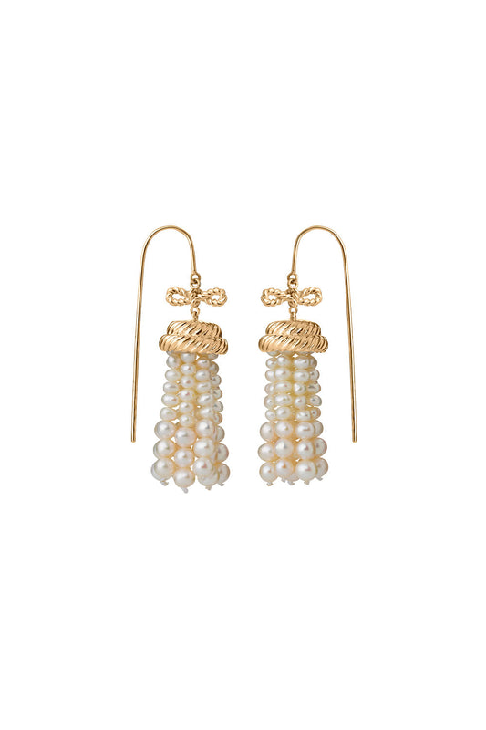 Binding Love Earrings Gold-Plated