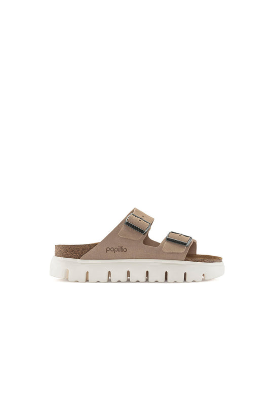 Birkenstock Arizona Chunky Suede Narrow Fit Warm Sand