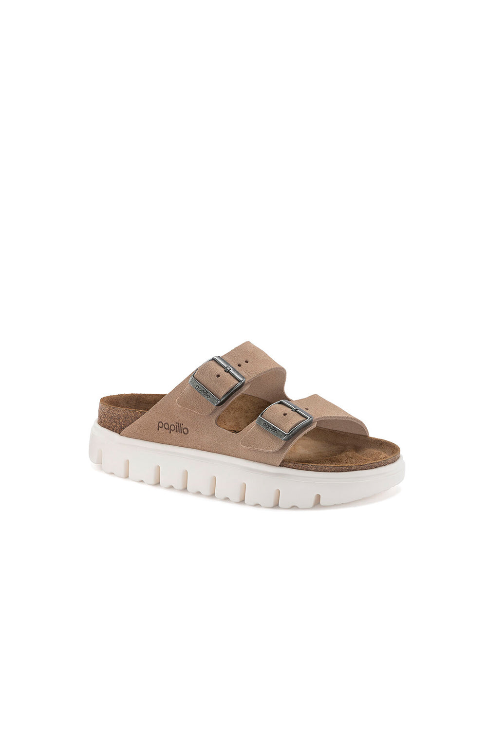 Birkenstock Arizona Chunky Suede Narrow Fit Warm Sand