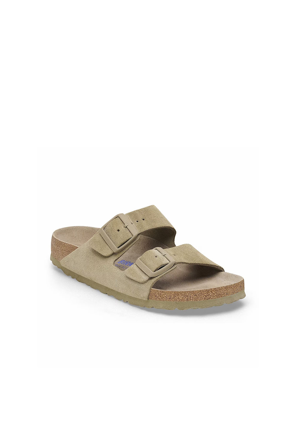 Birkenstock Arizona SFB Suede Regular Fit Faded Khaki