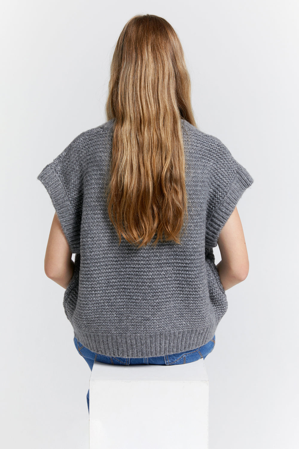 Cable Knit Vest