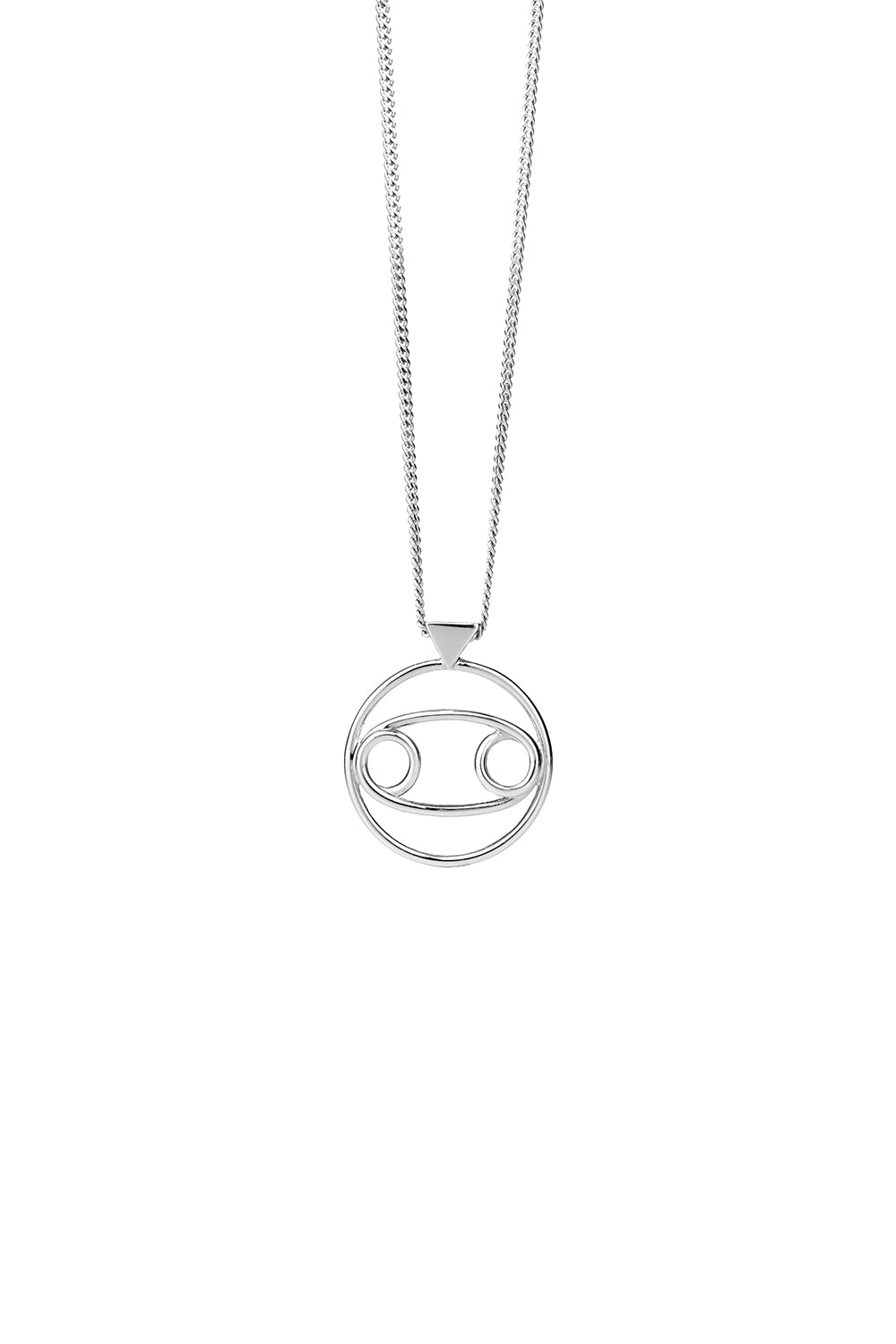 Cancer Necklace Silver