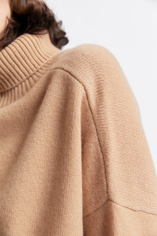 Carmen Oversized Turtleneck Sweater