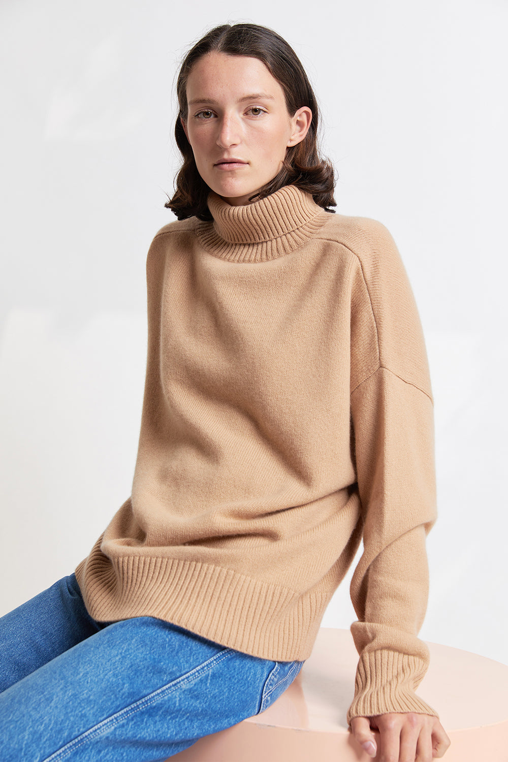 Carmen Oversized Turtleneck Sweater