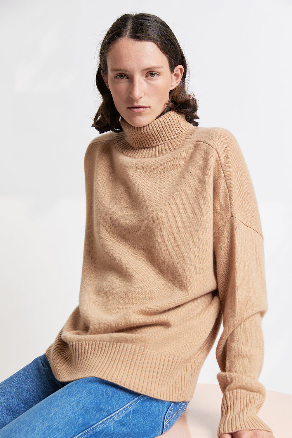 Carmen Oversized Turtleneck Sweater