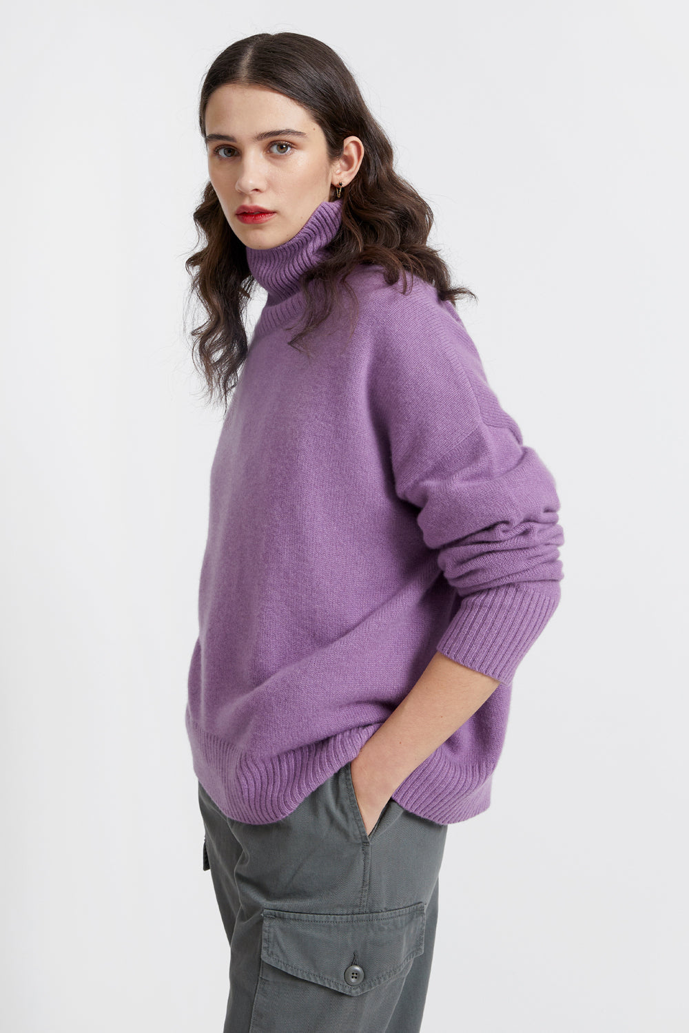 Carmen Oversized Turtleneck Sweater