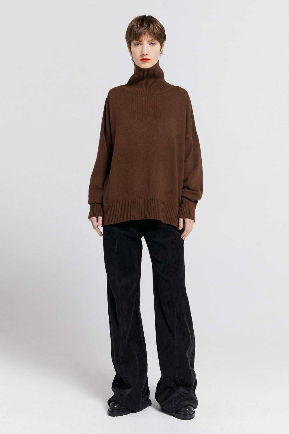 Carmen Oversized Turtleneck Sweater