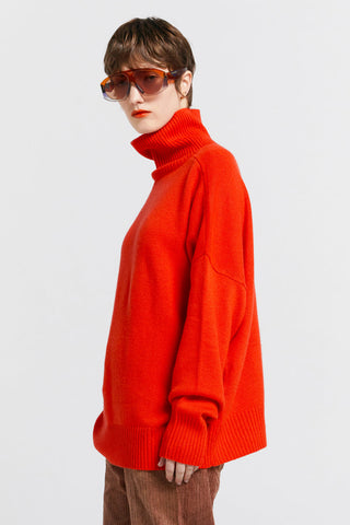 Carmen Oversized Turtleneck Sweater