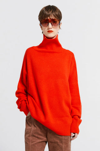 Carmen Oversized Turtleneck Sweater