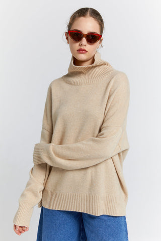 Carmen Oversized Turtleneck Sweater