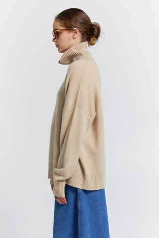 Carmen Oversized Turtleneck Sweater