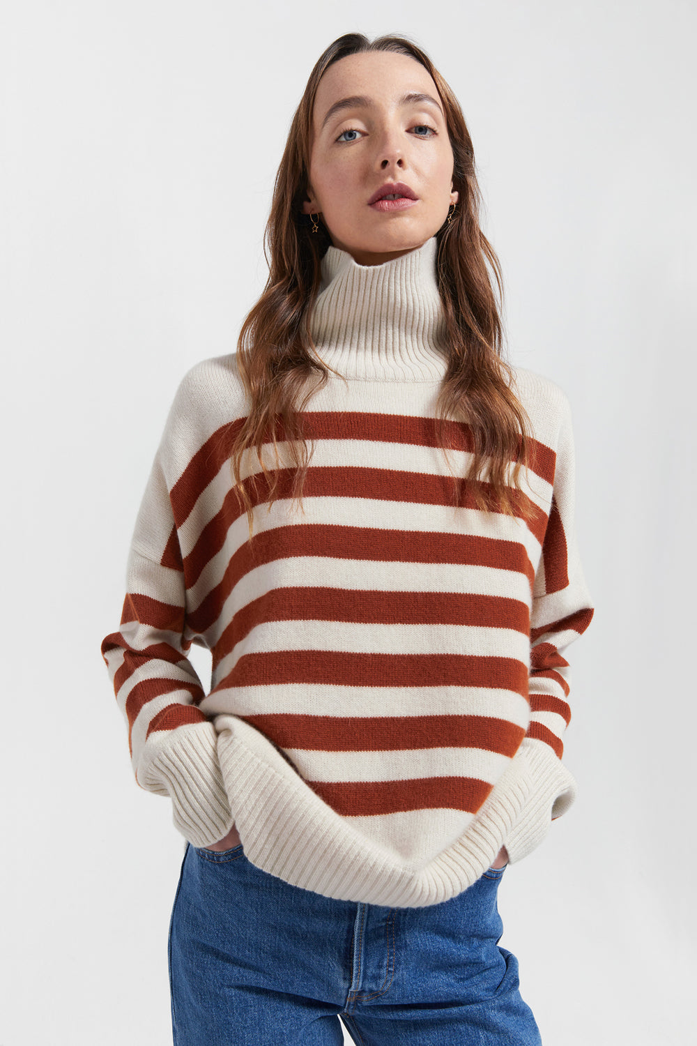 Carmen Oversized Turtleneck Sweater