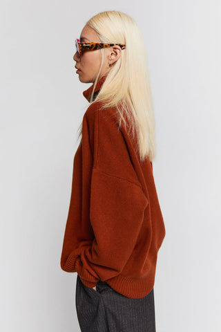 Carmen Oversized Turtleneck Sweater