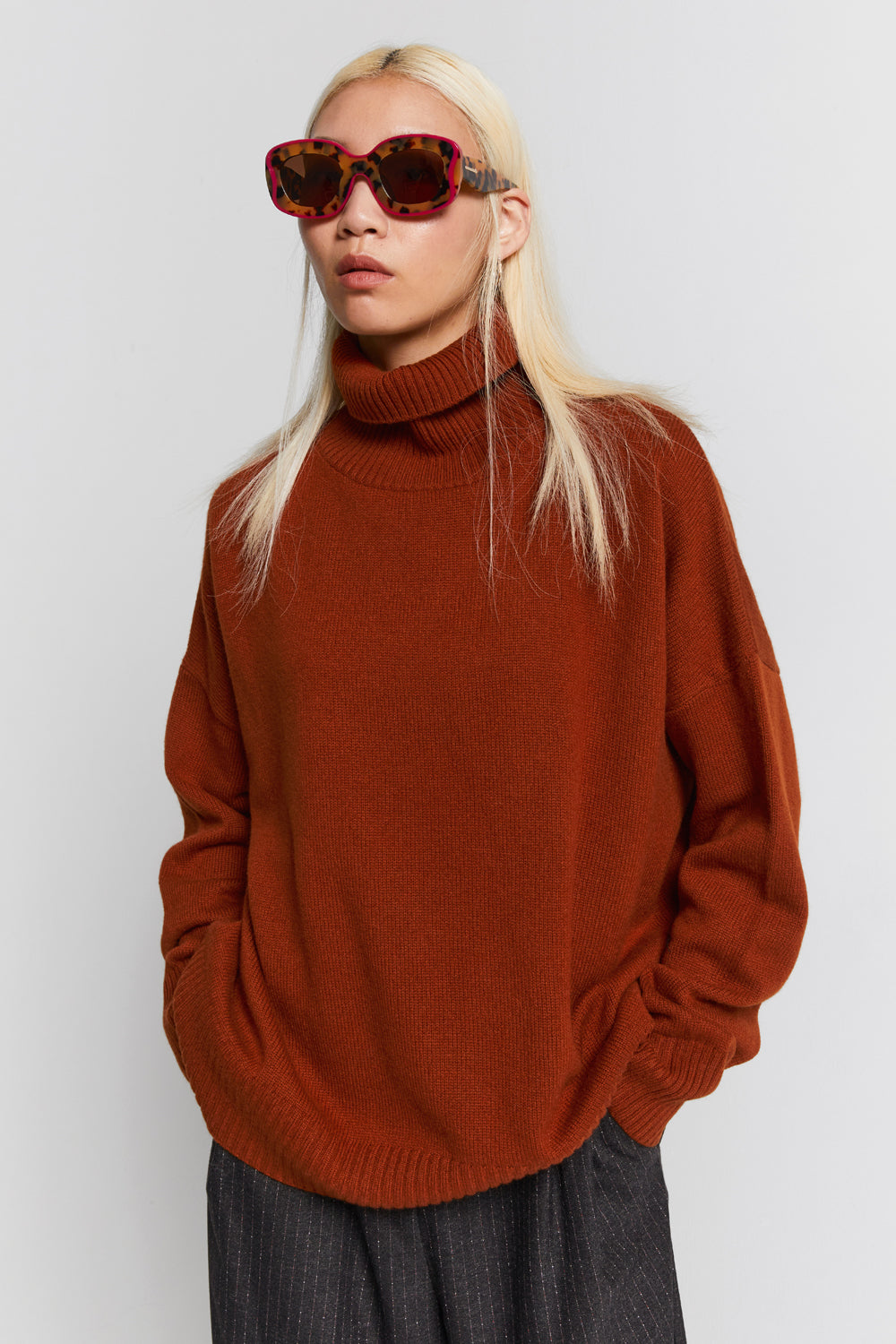 Carmen Oversized Turtleneck Sweater