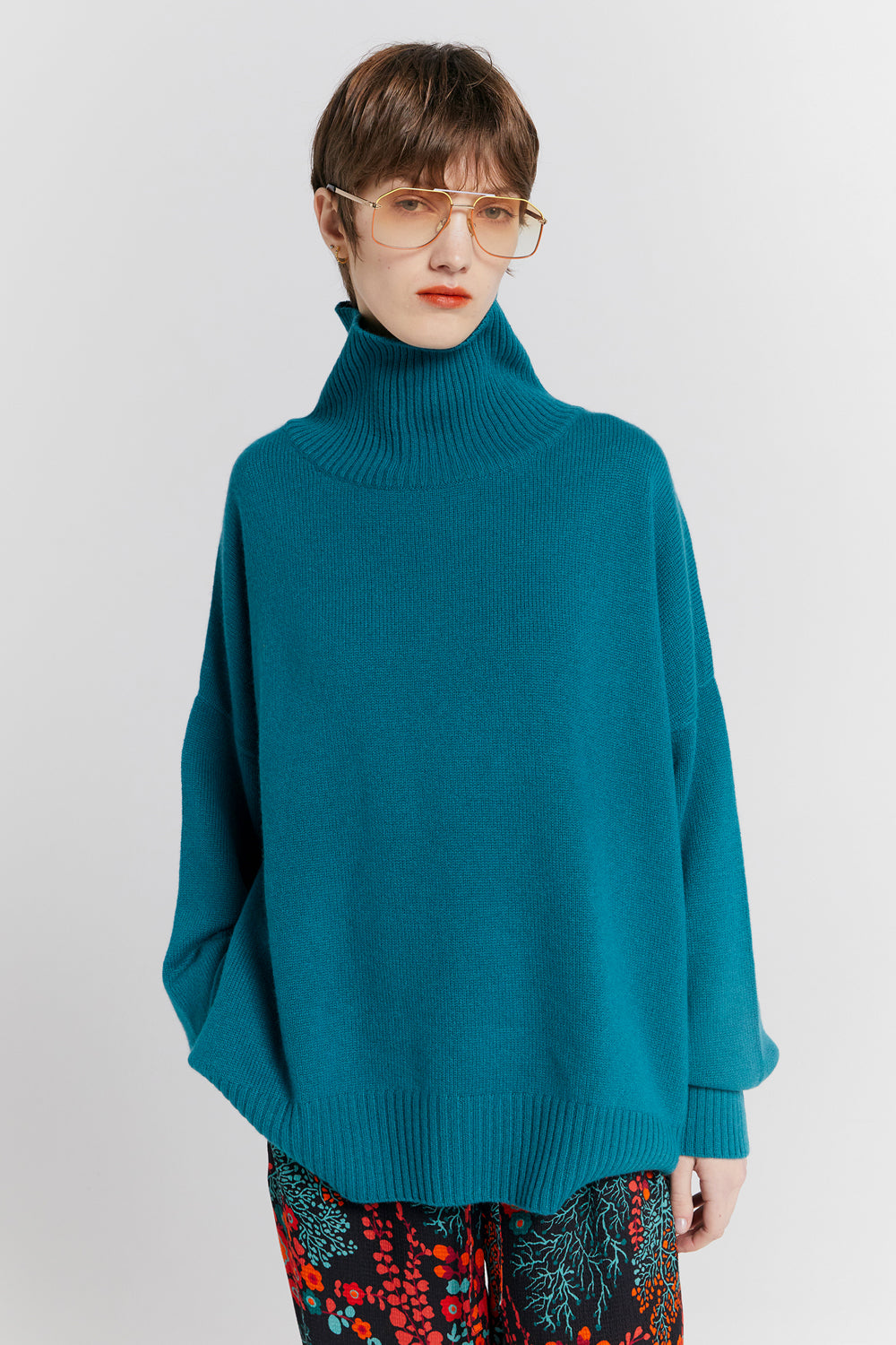 Carmen Oversized Turtleneck Sweater