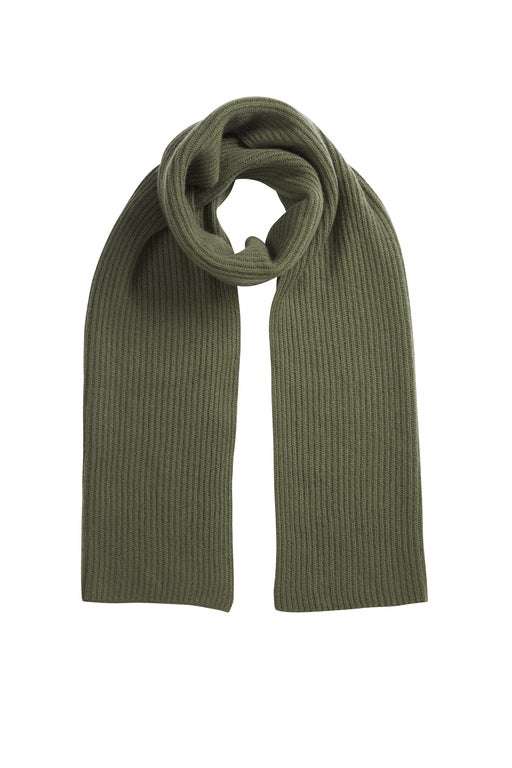 Cashmere Rib Scarf