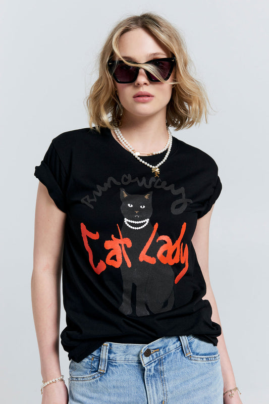 Cat Lady Organic Cotton T-Shirt