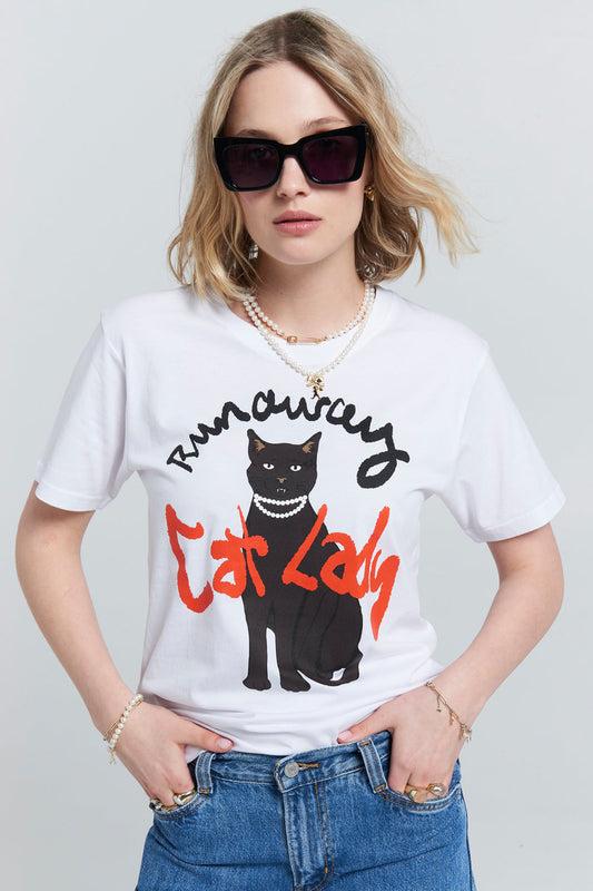 Cat Lady Organic Cotton T-Shirt