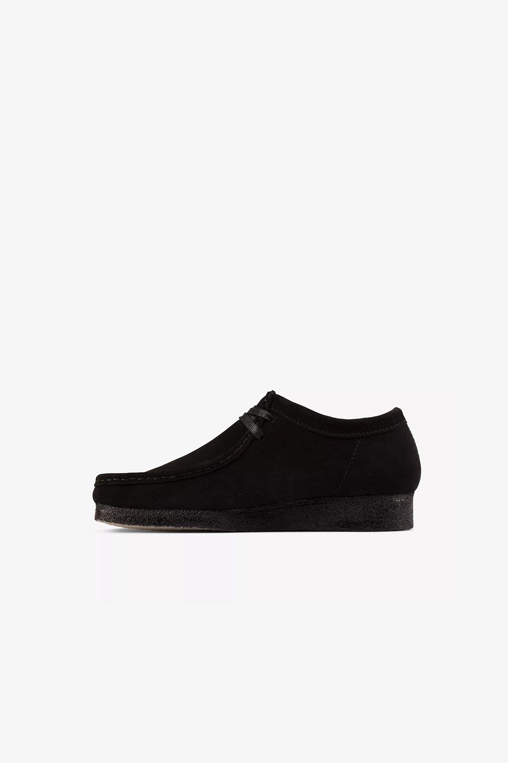 Clarks Wallabee Black Suede