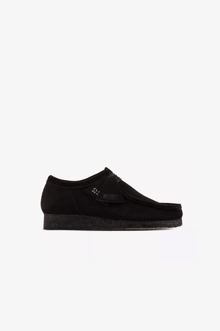 Clarks Wallabee Black Suede