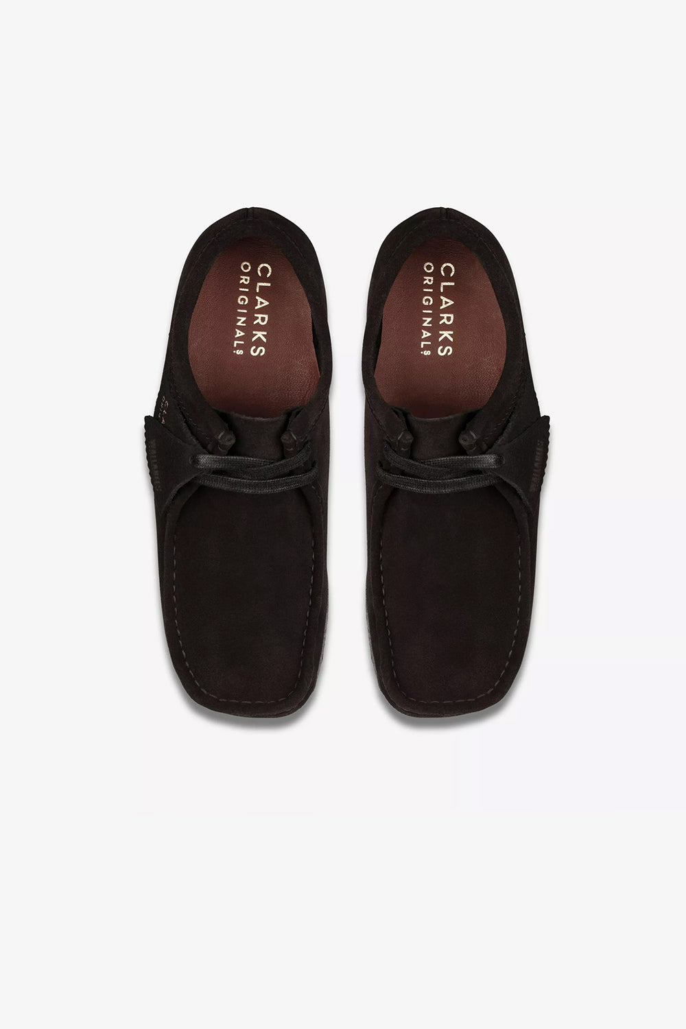 Clarks Wallabee Black Suede