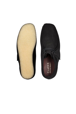 Wallabee Boot Black Suede